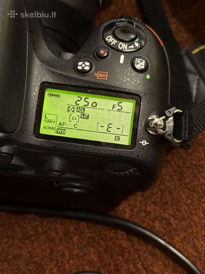 Nikon D600 body - nuotraukos Nr. 12