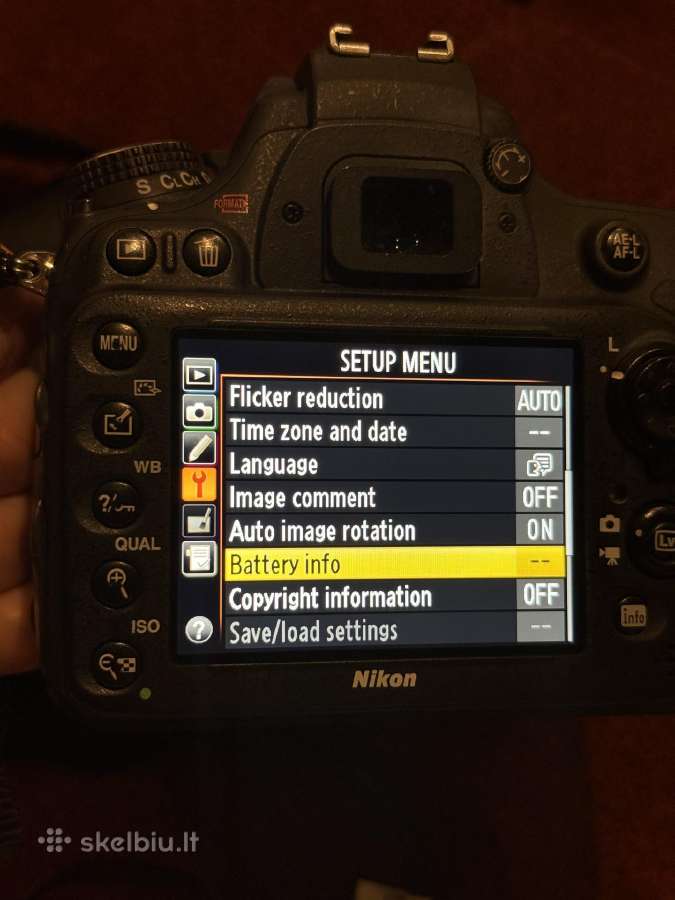 Nikon D600 body - nuotraukos Nr. 14
