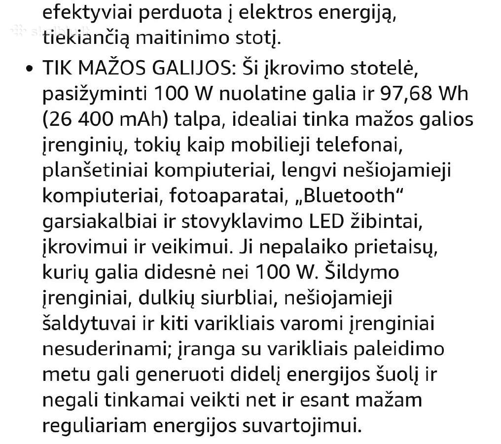 Nešiojama maitinimo stotelė su saulės baterija - nuotraukos Nr. 7