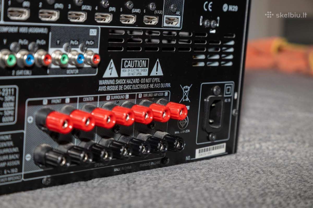 Denon Avr-2311 AV Resiveris - nuotraukos Nr. 7