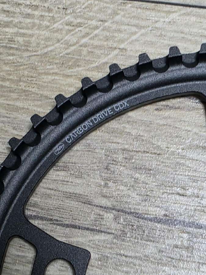 Gates Carbon Drive Cdx priekinė pavaros žvaigždė / - nuotraukos Nr. 3