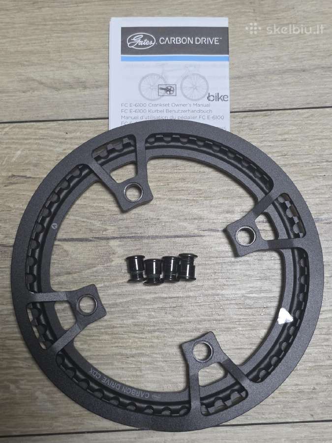 Gates Carbon Drive Cdx priekinė pavaros žvaigždė / - nuotraukos Nr. 6