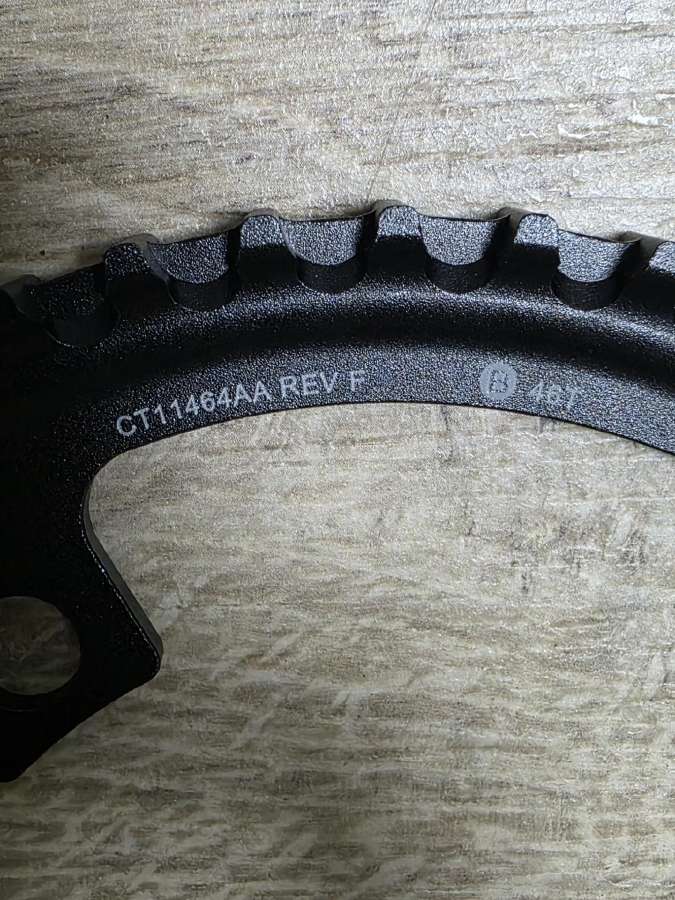 Žvaigždė Gates Carbon Drive Cdx 46t 4-varžtai - nuotraukos Nr. 2