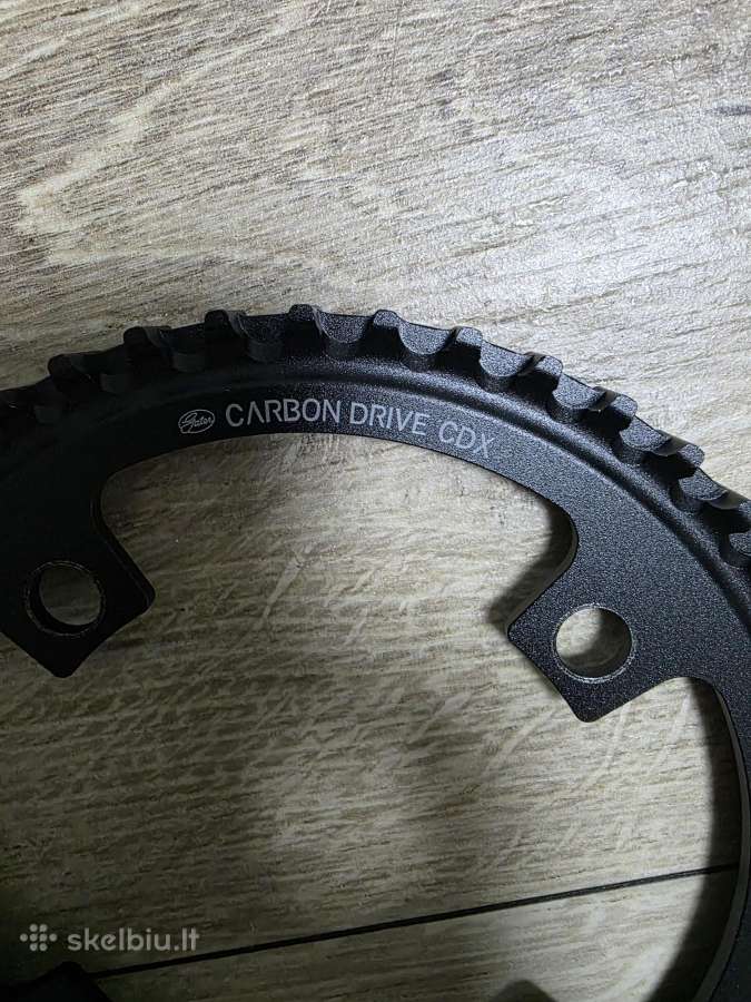 Žvaigždė Gates Carbon Drive Cdx 46t 4-varžtai - nuotraukos Nr. 4