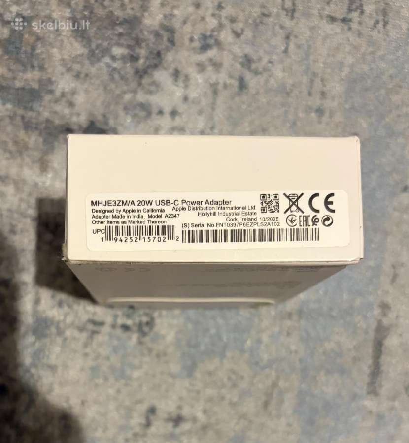 Apple 20w įkroviklis - nuotraukos Nr. 3