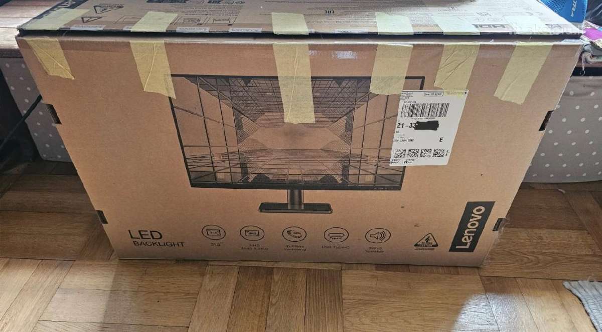 Lenovo L32p-30 4k Uhd Usb-c 32" monitorius - nuotraukos Nr. 3