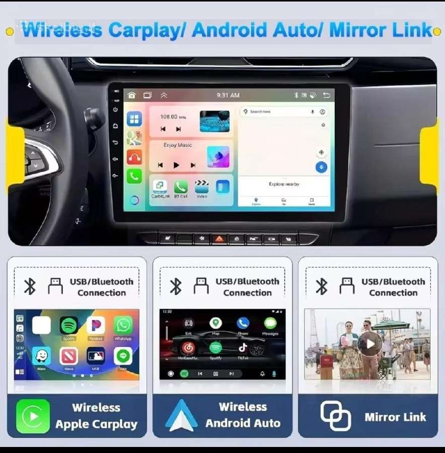 Carplay android autotv, navi, obd2, any car! - nuotraukos Nr. 5