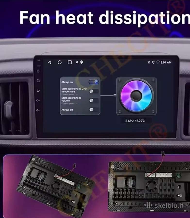 Carplay android autotv, navi, obd2, any car! - nuotraukos Nr. 6