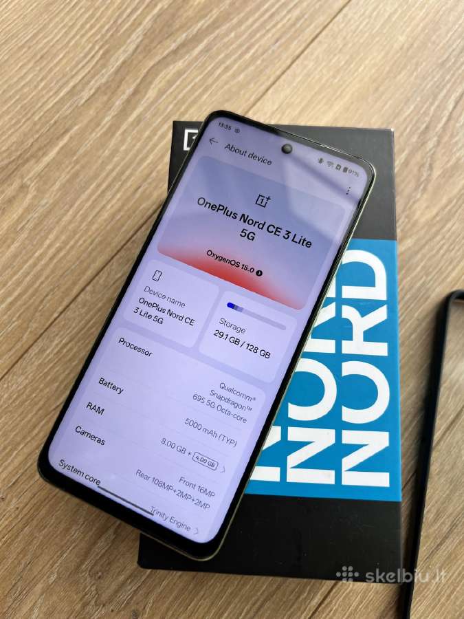 Oneplus Nord 3 lite - nuotraukos Nr. 3