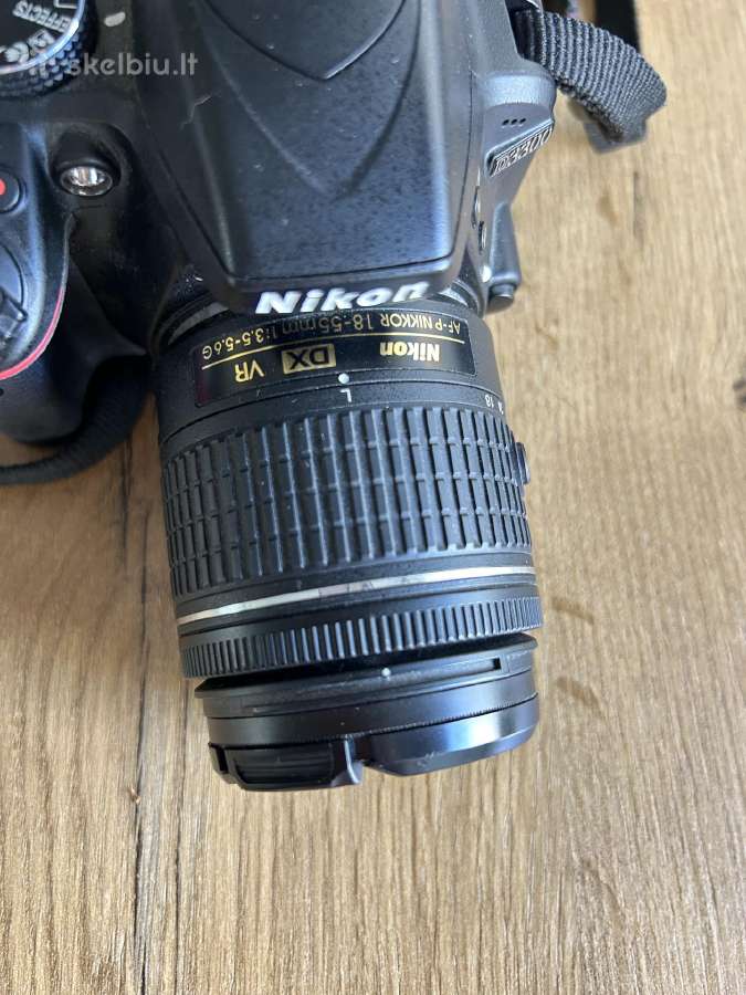 Nikon D330 fotoaparatas ir objektyvas - nuotraukos Nr. 5