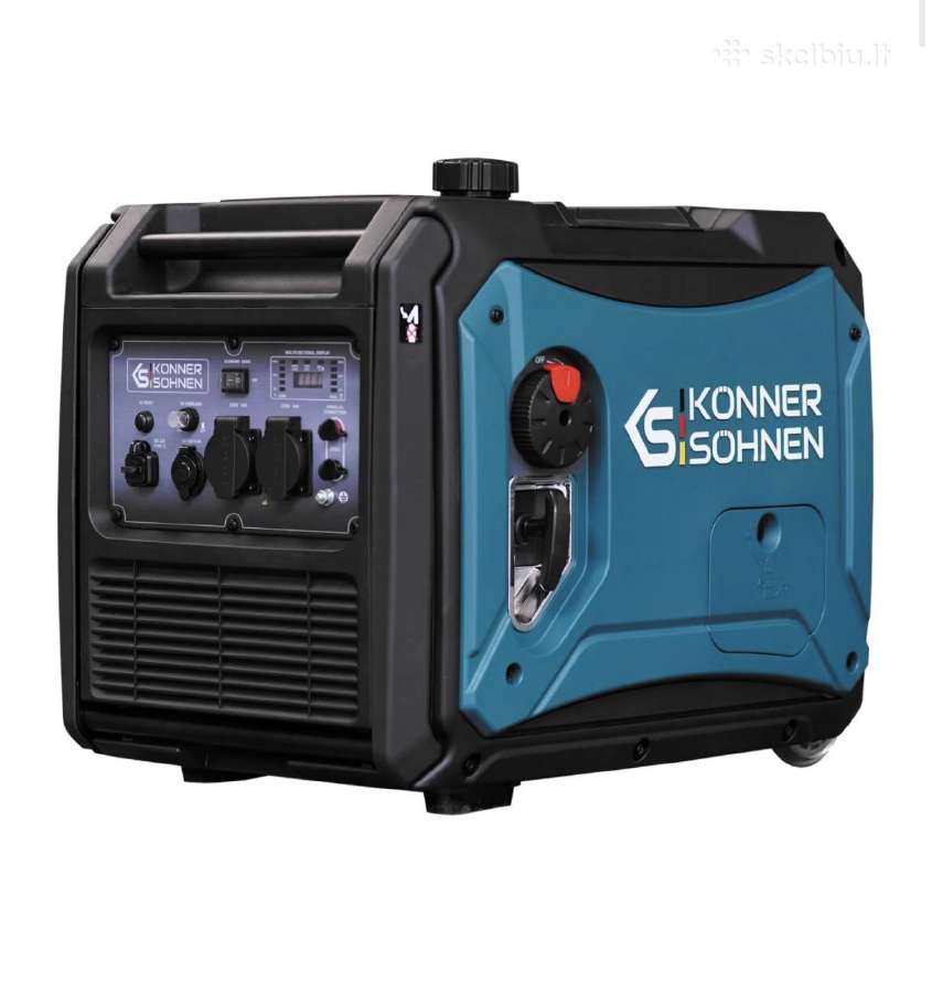 Inv.benzin.ir dujin gene. Könner&söhnen Ks4000ieg - nuotraukos Nr. 2