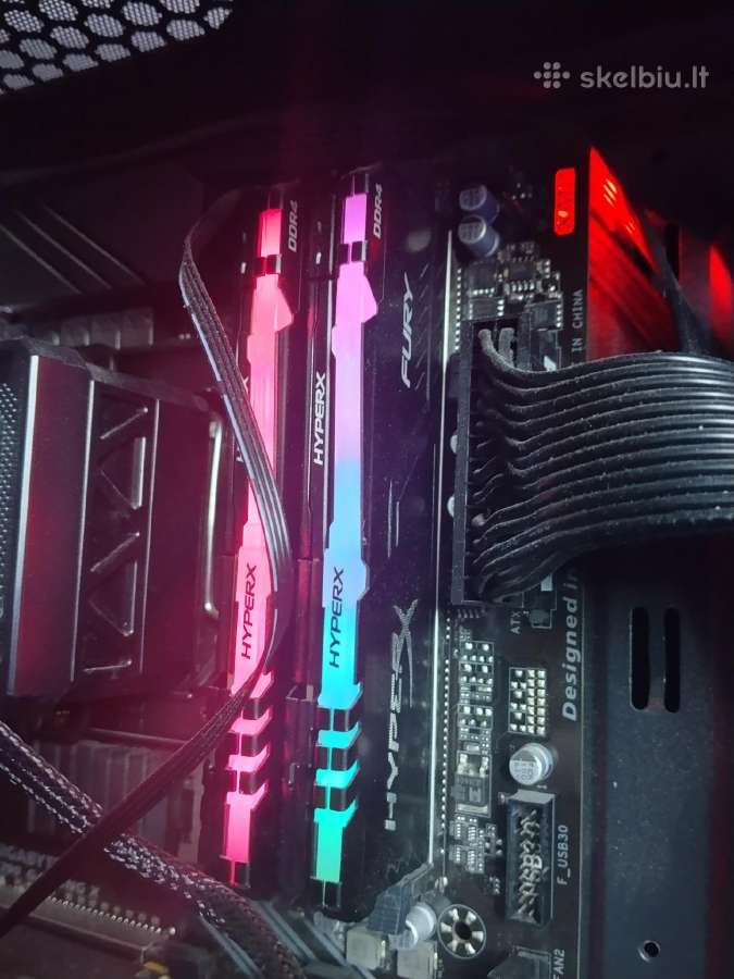 MB + Cpu i7 9th + RAM 32gb(gaming Bundle) - nuotraukos Nr. 2