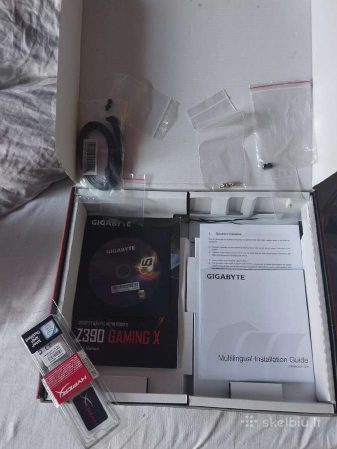 MB + Cpu i7 9th + RAM 32gb(gaming Bundle) - nuotraukos Nr. 8