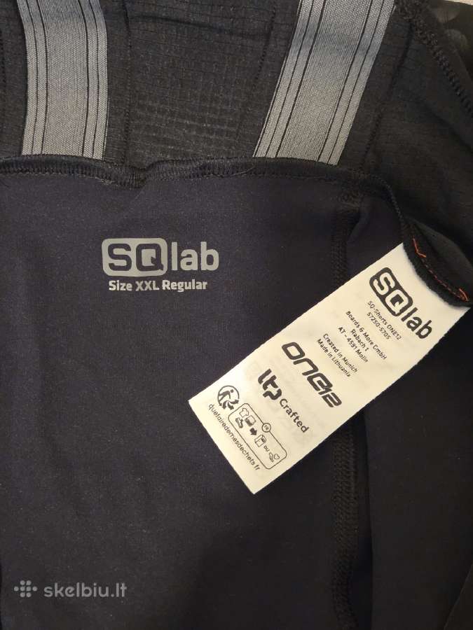 SQlab One12 2.0 - Bib Shorts with Pad XXL - nuotraukos Nr. 4