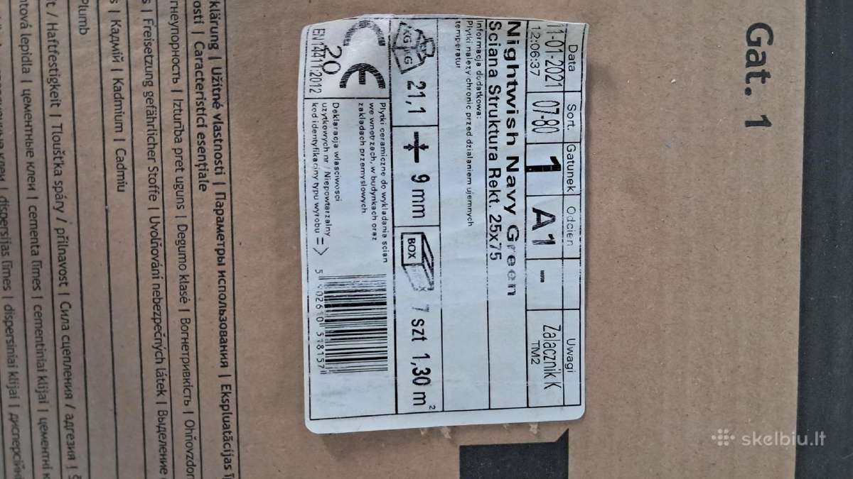Keramikinės sienų plytelės - nuotraukos Nr. 3
