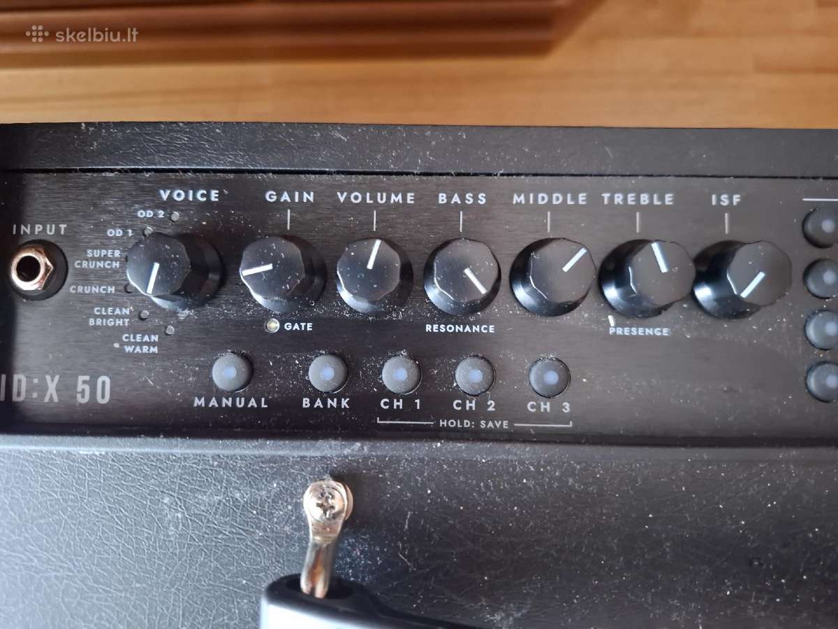 Naujas kubas gitarai Blackstar X50 - nuotraukos Nr. 2
