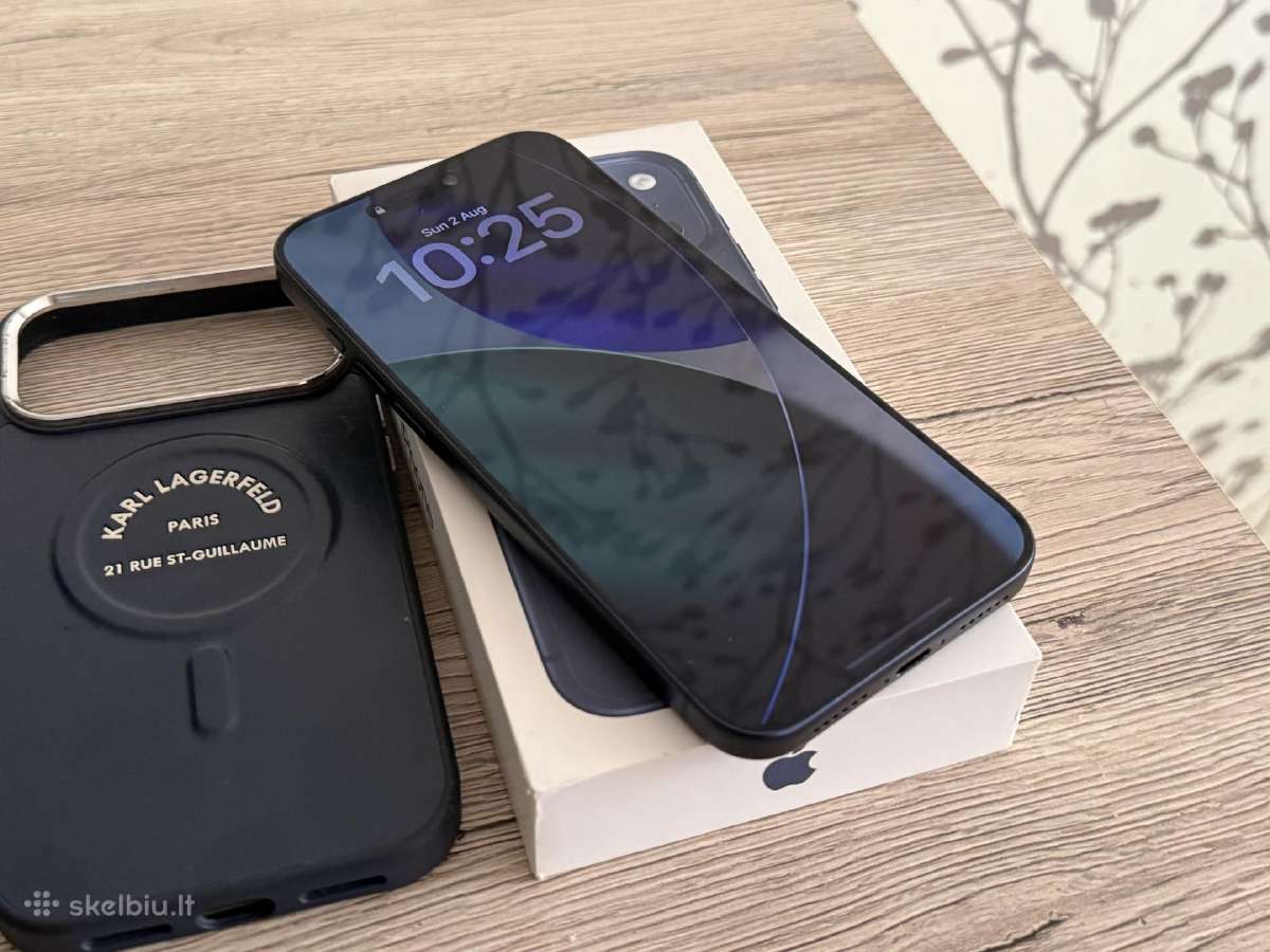 Parduodu iPhone 17 pro max 256gb blue - nuotraukos Nr. 3