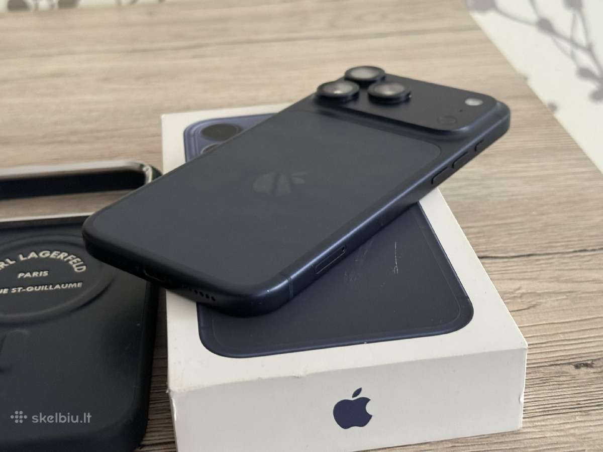 Parduodu iPhone 17 pro max 256gb blue - nuotraukos Nr. 8