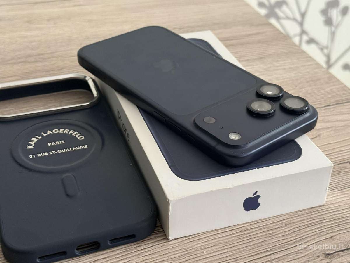 Parduodu iPhone 17 pro max 256gb blue - nuotraukos Nr. 9