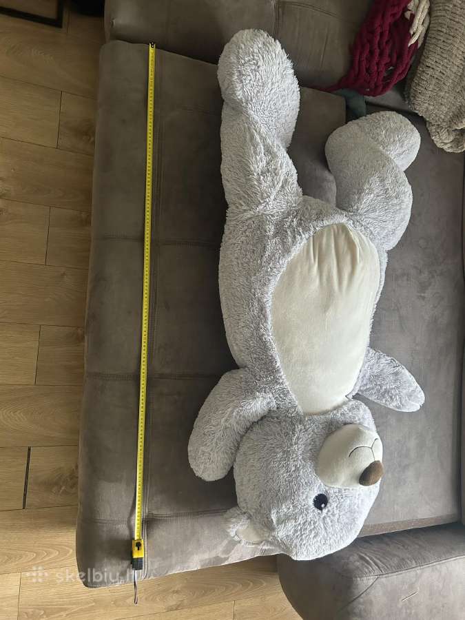 Didelis pliušinis meškinas 130 cm - nuotraukos Nr. 4