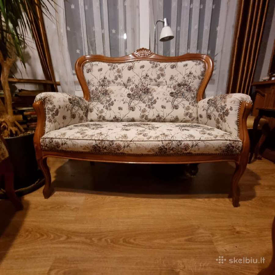 Retro st,super stovio dvisėdė sofutė+2 foteliai - nuotraukos Nr. 2