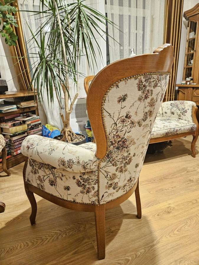 Retro st,super stovio dvisėdė sofutė+2 foteliai - nuotraukos Nr. 6