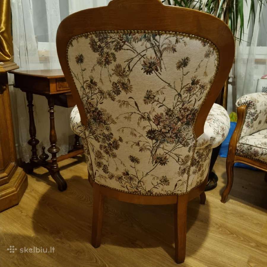 Retro st,super stovio dvisėdė sofutė+2 foteliai - nuotraukos Nr. 8