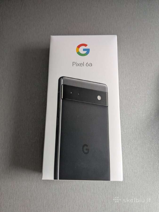 Google Pixel 6a (6/128gb) + Spigen dėklas + dėžutė - nuotraukos Nr. 2