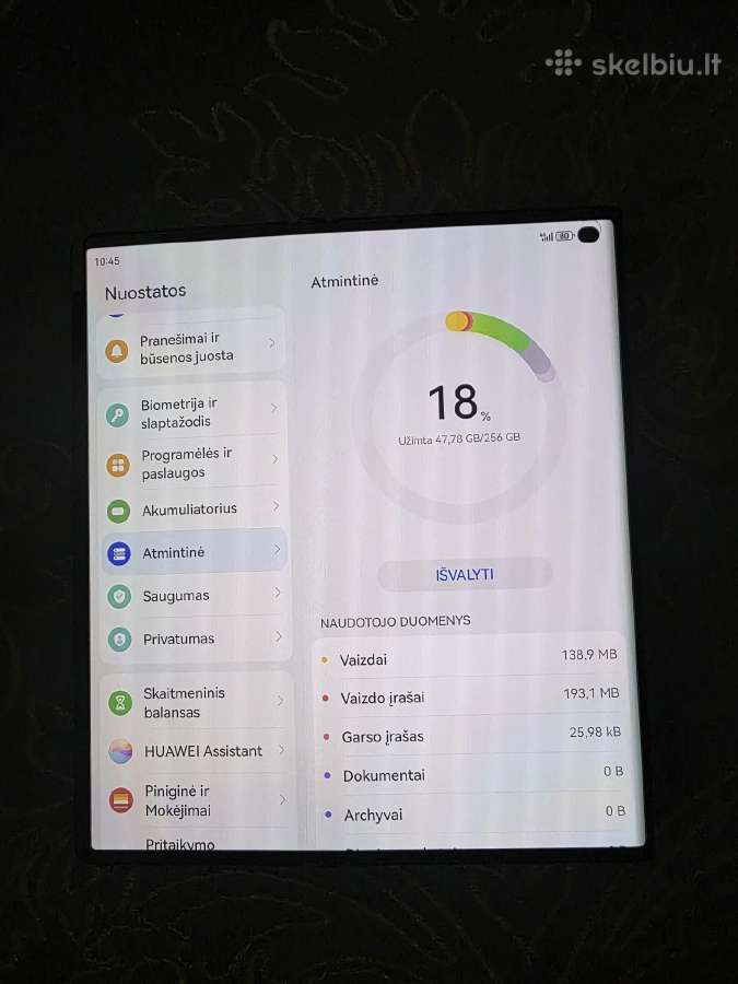 Huawei Mate XS 2 256gb - nuotraukos Nr. 8