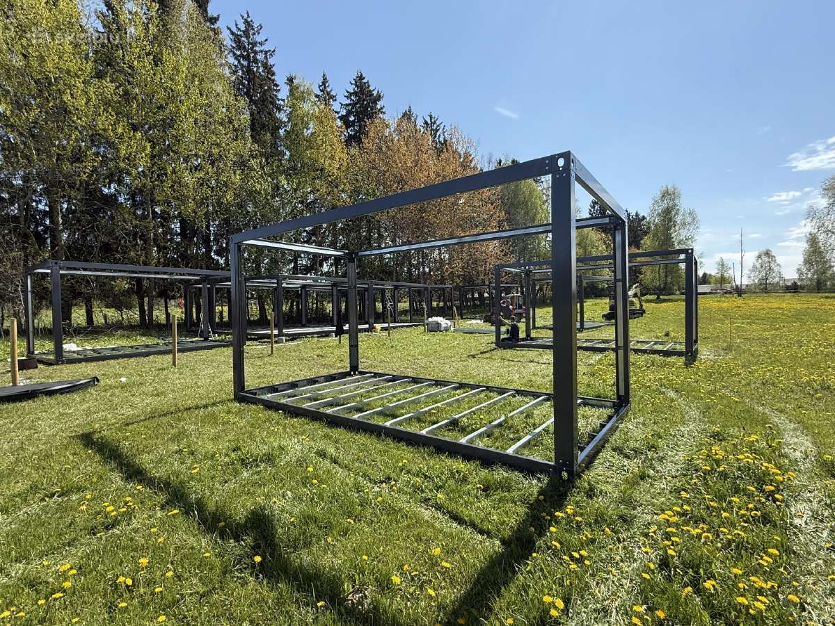 Sustiprinti 3x6 m rėmai su Mgo grindimis - nuotraukos Nr. 4