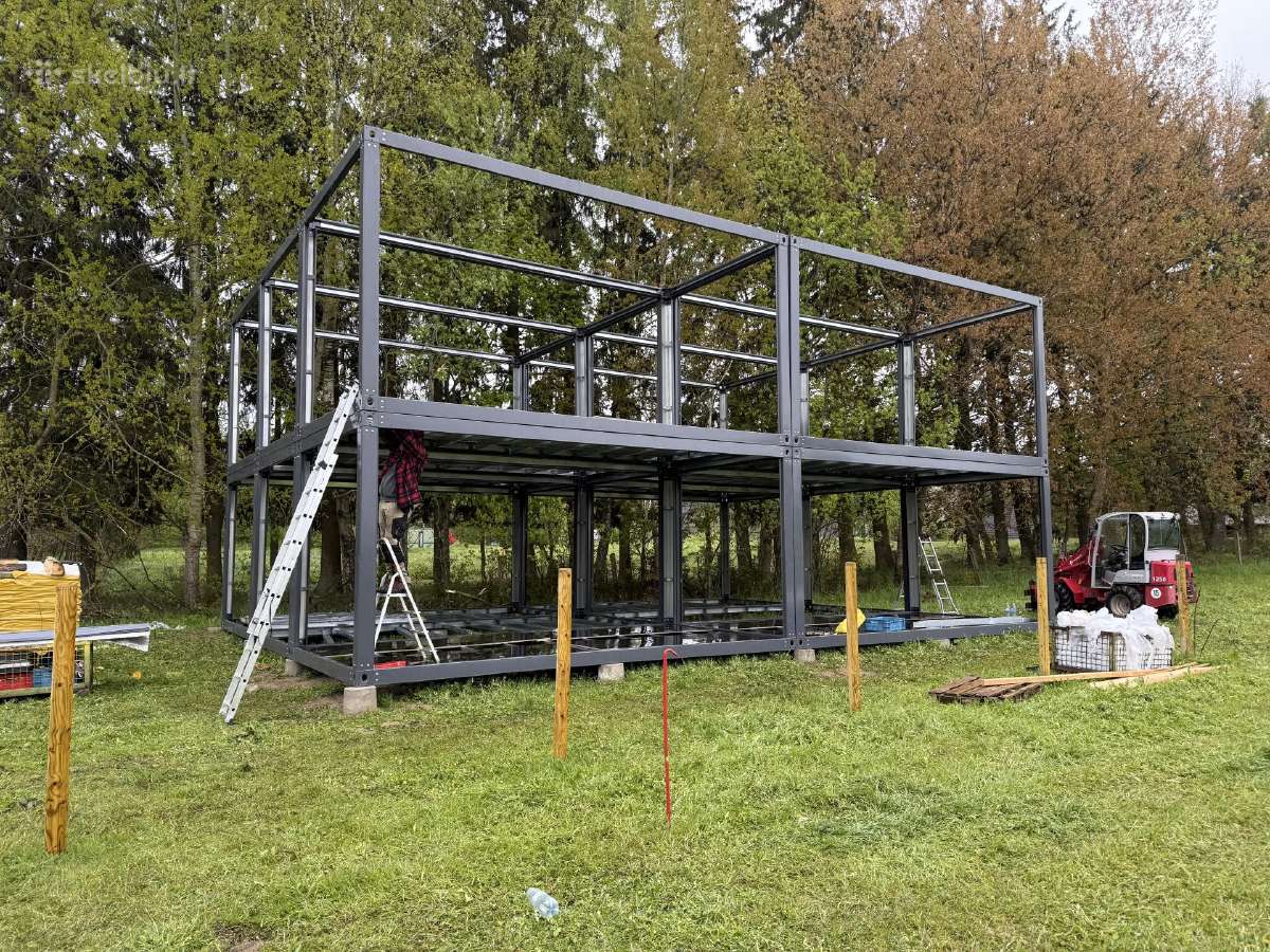Sustiprinti 3x6 m rėmai su Mgo grindimis - nuotraukos Nr. 10