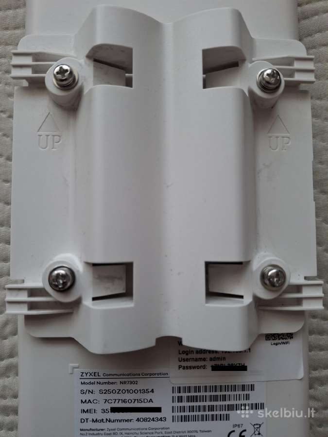 Zyxel Nr7302 5G lauko modemas - nuotraukos Nr. 2