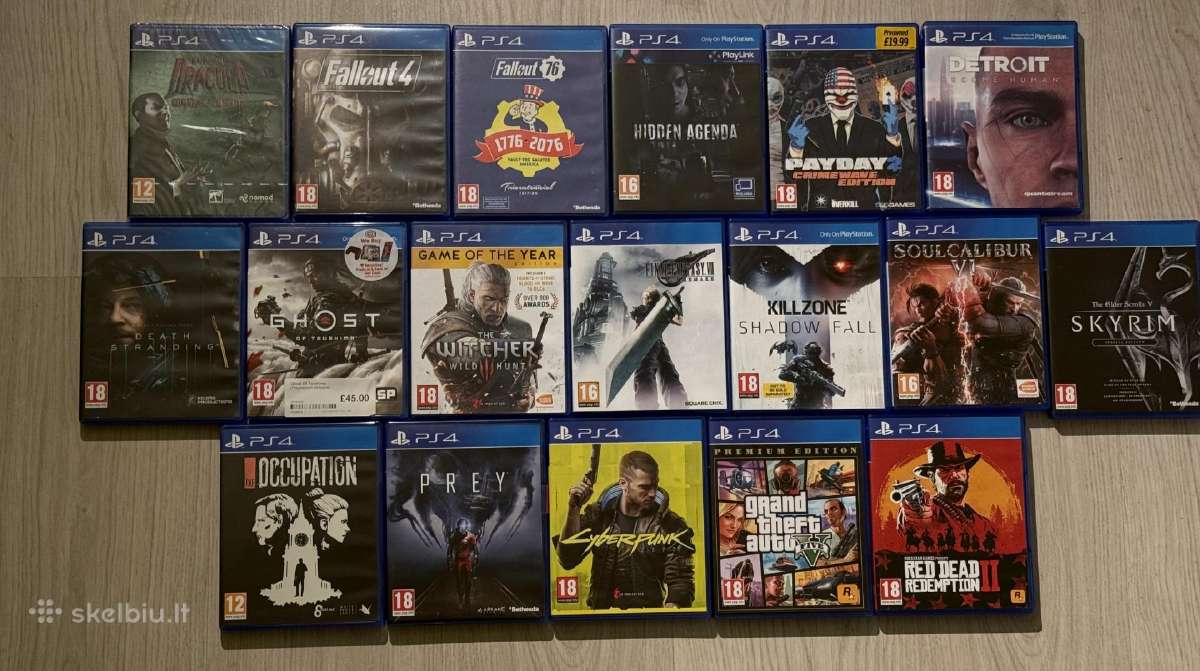 Playstation 4 zaidimai - nuotraukos Nr. 2