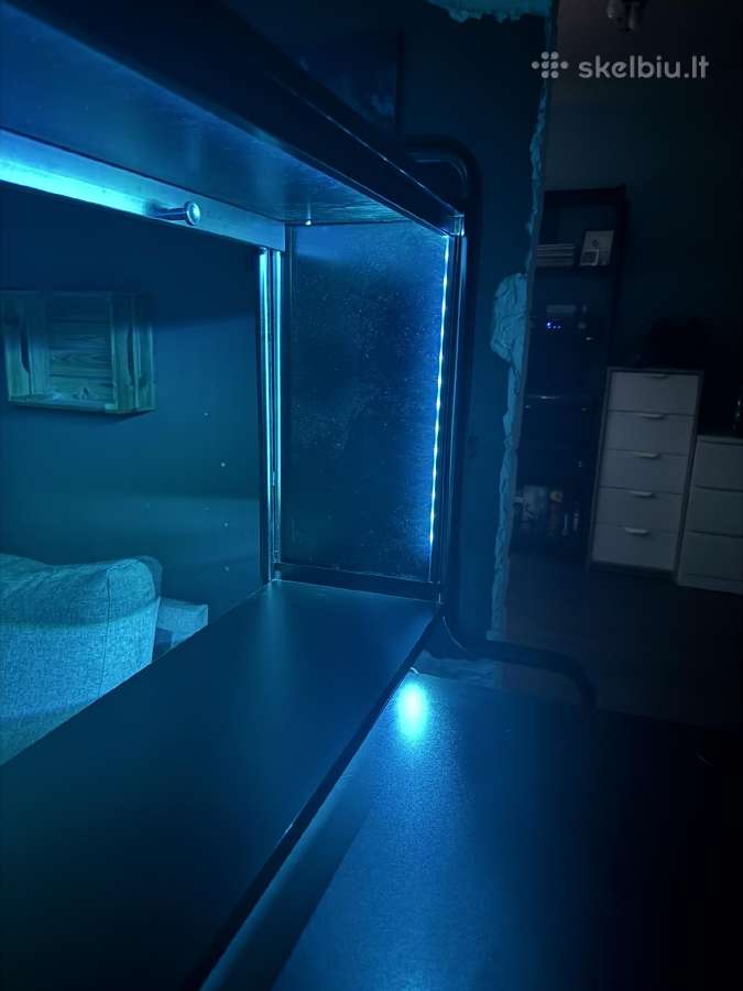 Stalas kompiuteriui su LED apsvietimu - nuotraukos Nr. 4