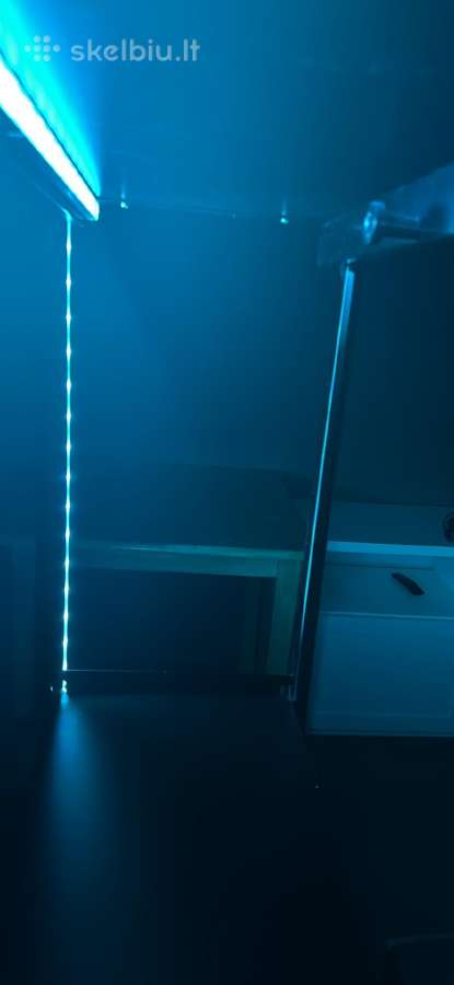 Stalas kompiuteriui su LED apsvietimu - nuotraukos Nr. 7