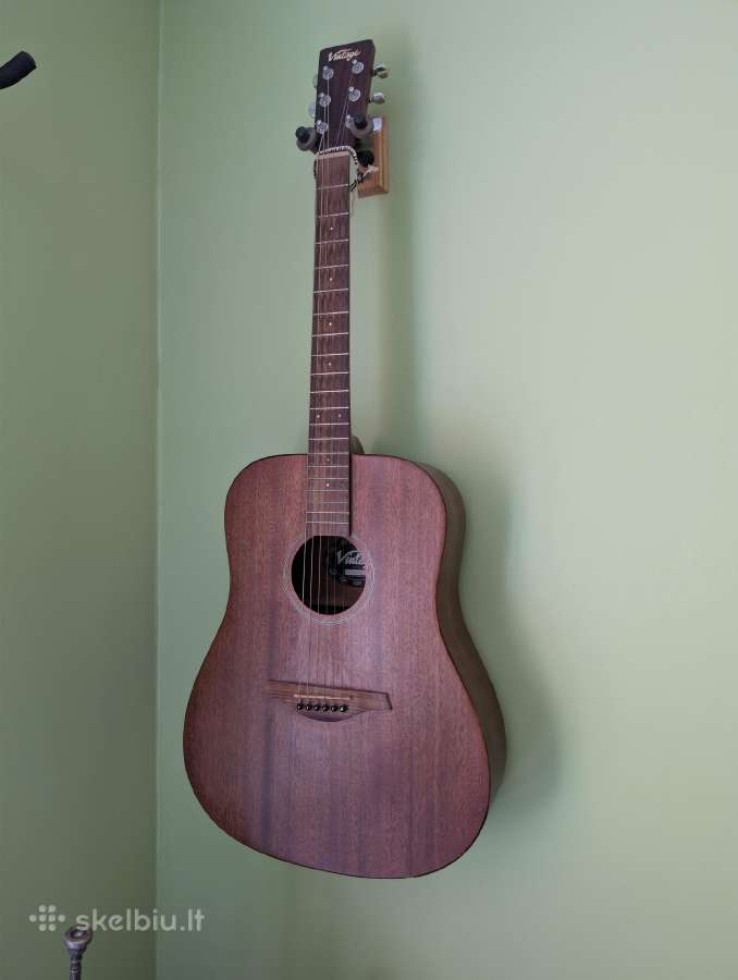 Vintage V400mh akustinė gitara - nuotraukos Nr. 2