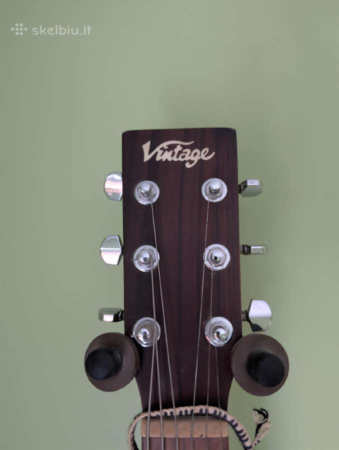 Vintage V400mh akustinė gitara - nuotraukos Nr. 8