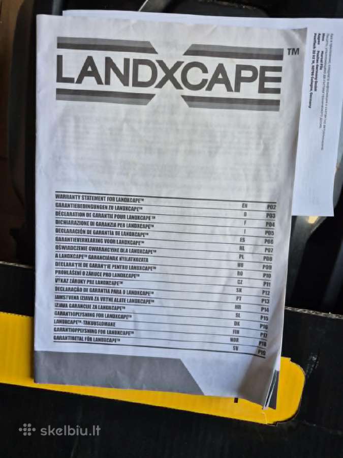 Landxcape Lx796 robotas vejapjovė (iki 400 m²) - nuotraukos Nr. 5