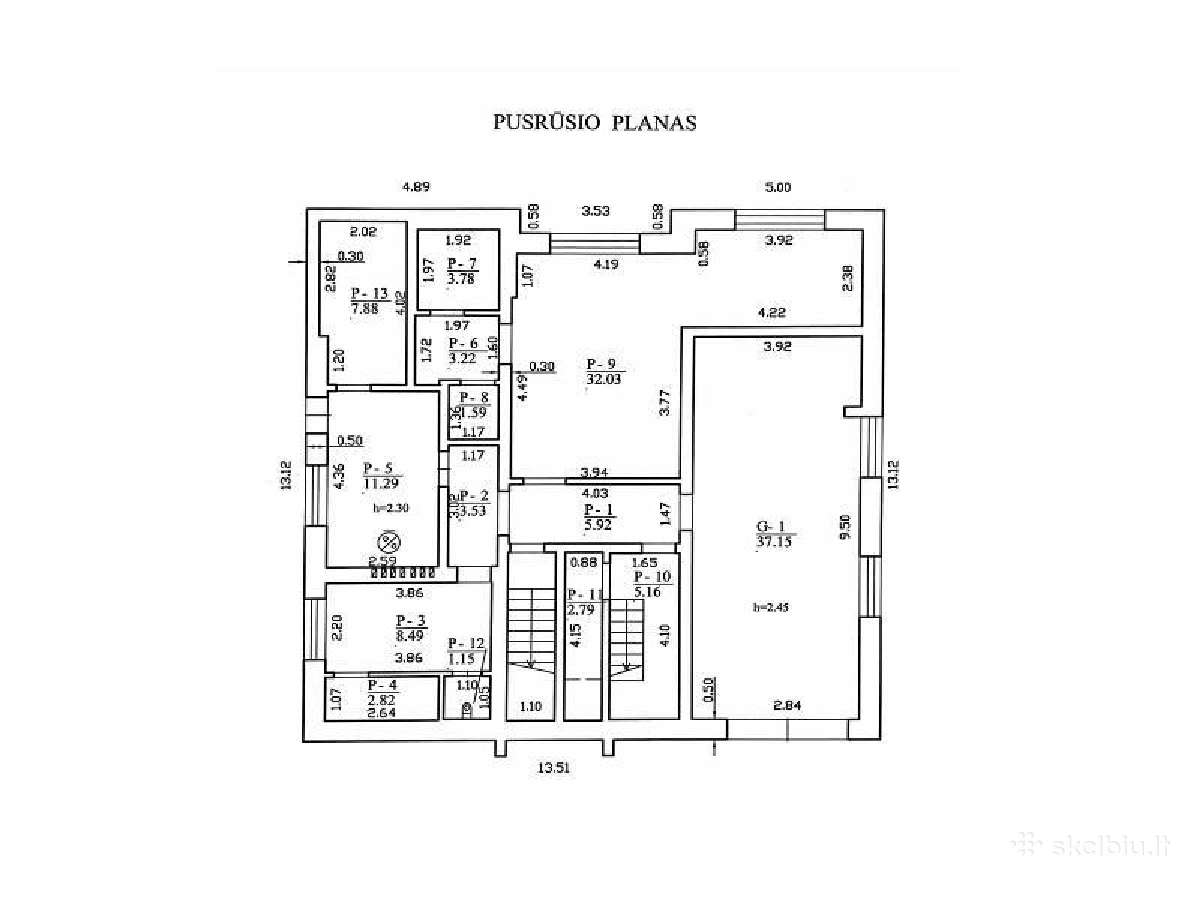 Parduodamas 1 aukšto mūrinis namas Telšiuose - nuotraukos Nr. 38