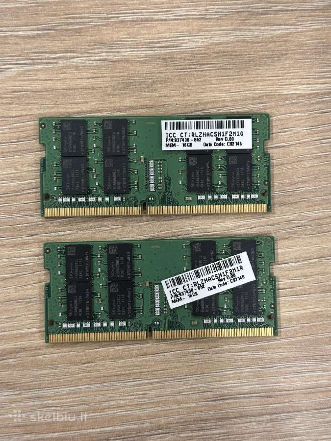 Sk Hynix 32gb pc4 3200 - nuotraukos Nr. 2