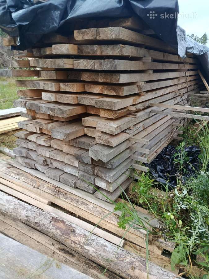 Parduodu sausas statybinės gegnės,5*15*6m - nuotraukos Nr. 2