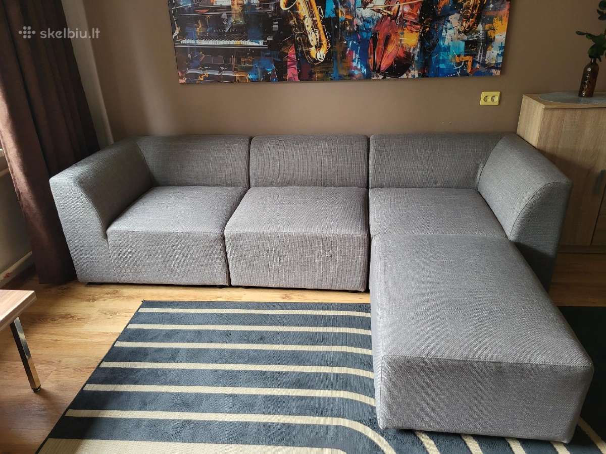 Universali, kampinė "Terndrup" svetainės sofa. - nuotraukos Nr. 3