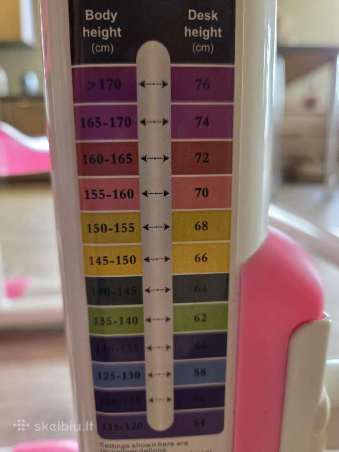 Ergonomiškas augantis rašomasis stalas - nuotraukos Nr. 6