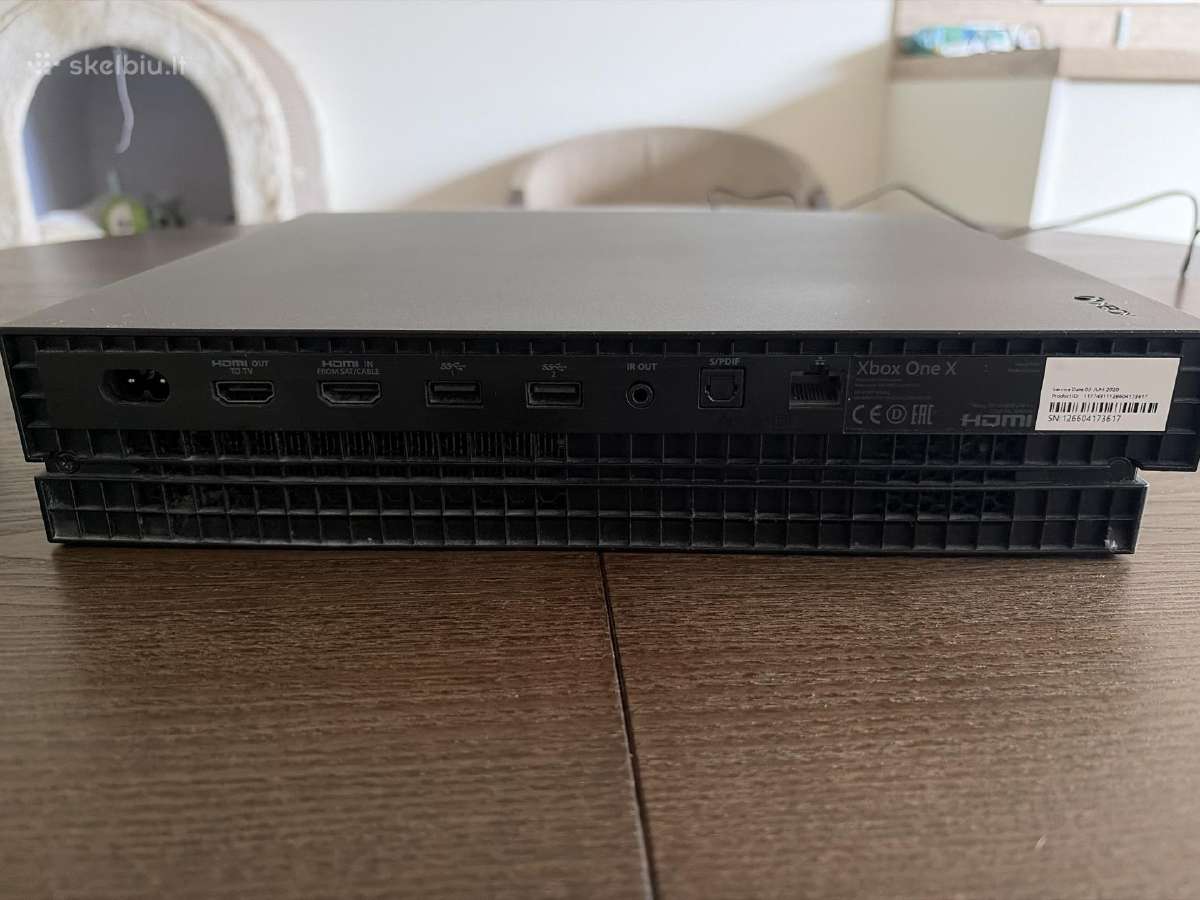 Xbox one x puikios būklės - nuotraukos Nr. 9
