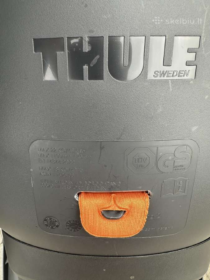 Dviračio kėdutė Thule - nuotraukos Nr. 5