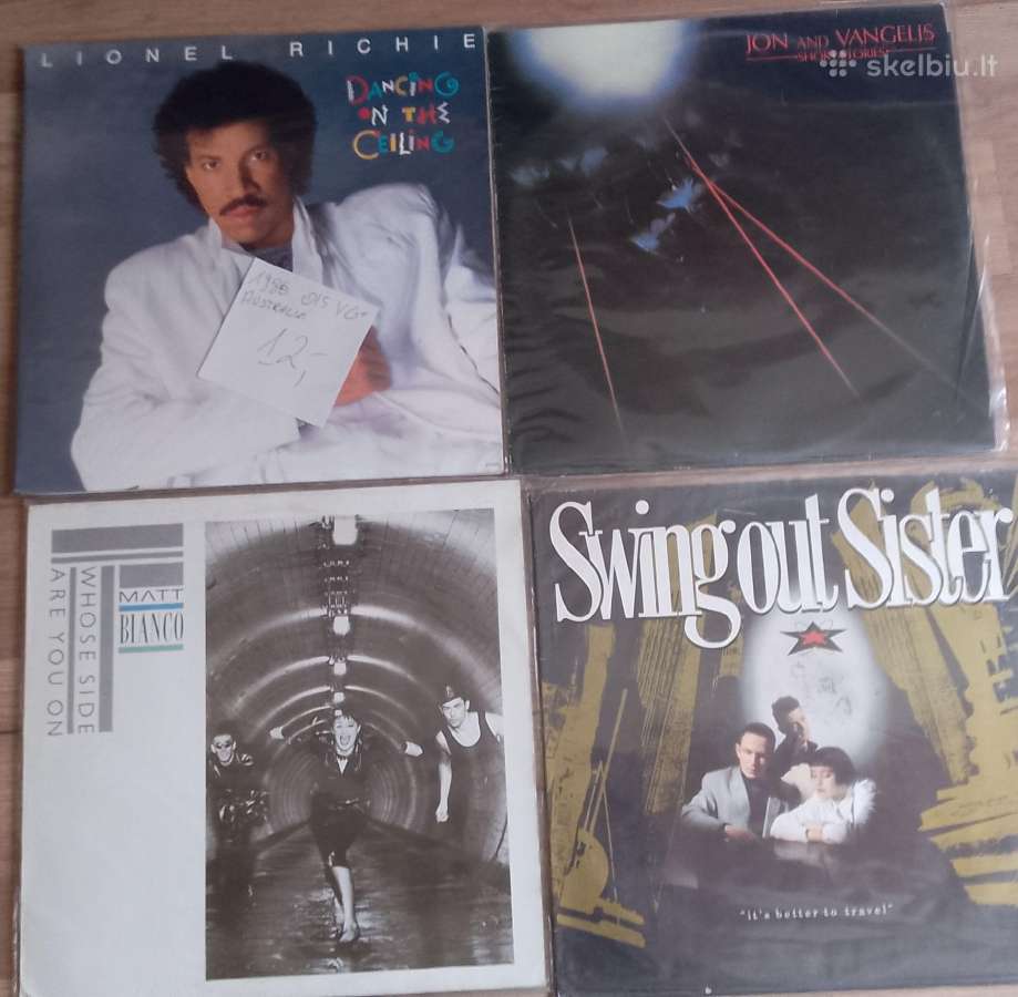 Vinilinės plokštelės - nuotraukos Nr. 8