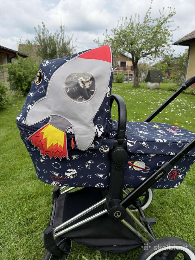 Cybex Priam 3in1 vežimo komplektas - nuotraukos Nr. 6