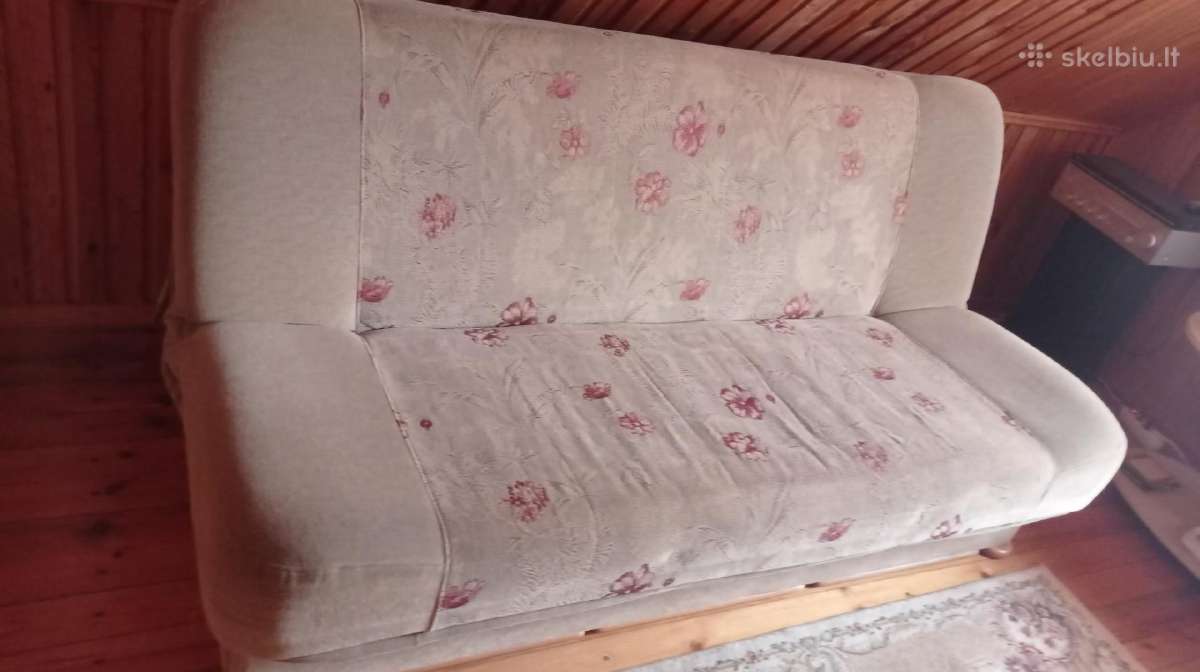 Parduodama sofa-lova,naudota. - nuotraukos Nr. 2
