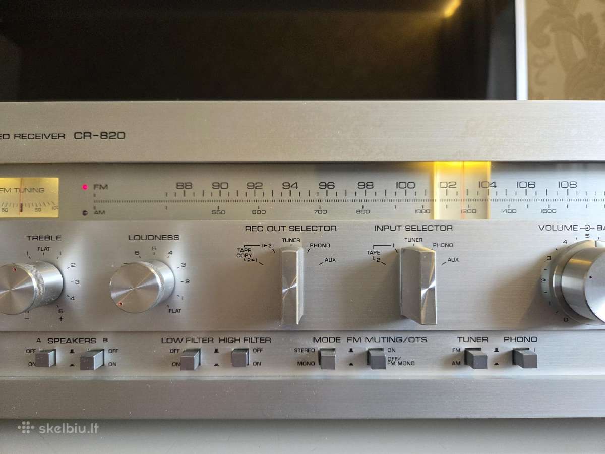 Yamaha Cr-820 - nuotraukos Nr. 4