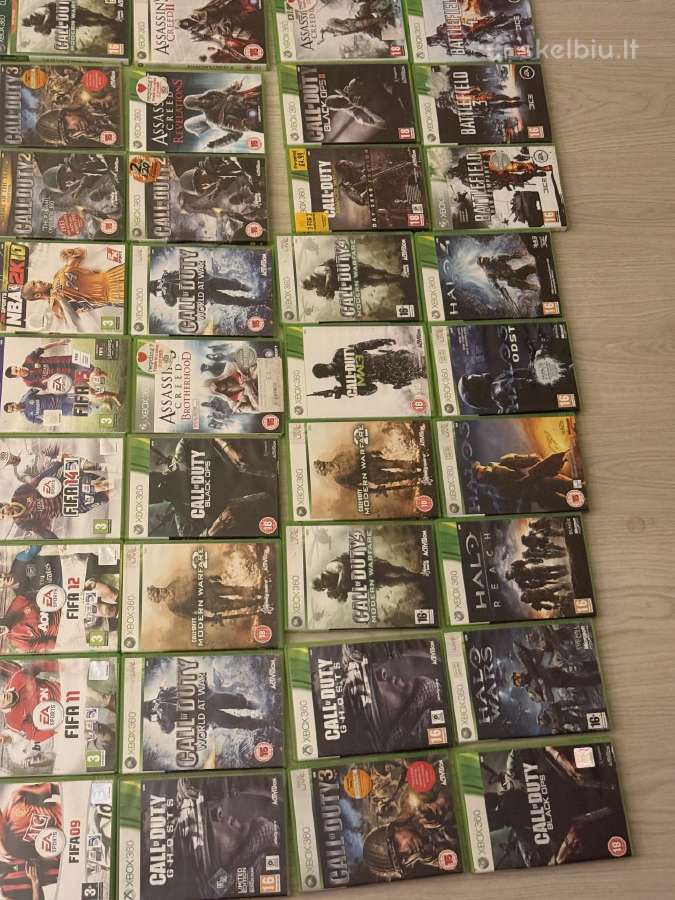 Xbox 360 žaidimai - nuotraukos Nr. 6